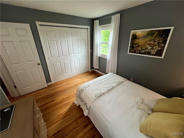412 County Route 62, Sandy Creek, NY 13142 - bedroom featuring wood finished floors and a closet