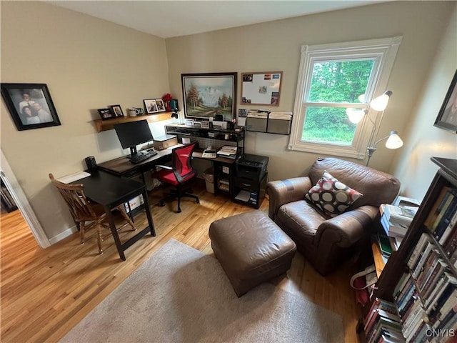 412 County Route 62, Sandy Creek, NY 13142 - home office with wood finished floors