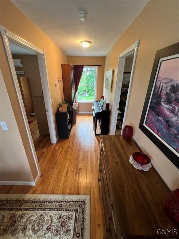 412 County Route 62, Sandy Creek, NY 13142 - hall featuring light wood finished floors and baseboards
