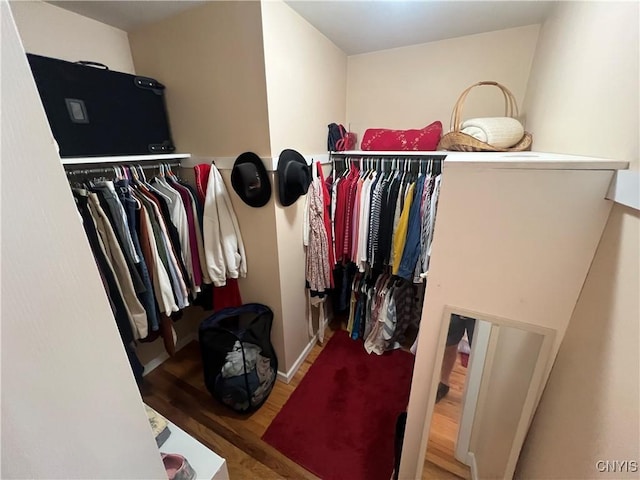 412 County Route 62, Sandy Creek, NY 13142 - walk in closet featuring wood finished floors
