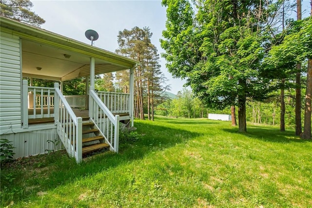 223 N Vine Valley Rd, Middlesex, NY 14544 - view of green lawn