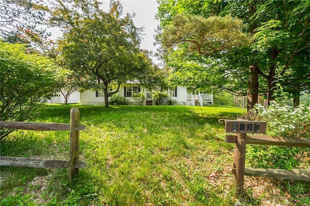 223 N Vine Valley Rd, Middlesex, NY 14544 - view of grassy yard