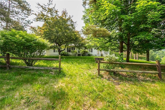 223 N Vine Valley Rd, Middlesex, NY 14544 - view of yard