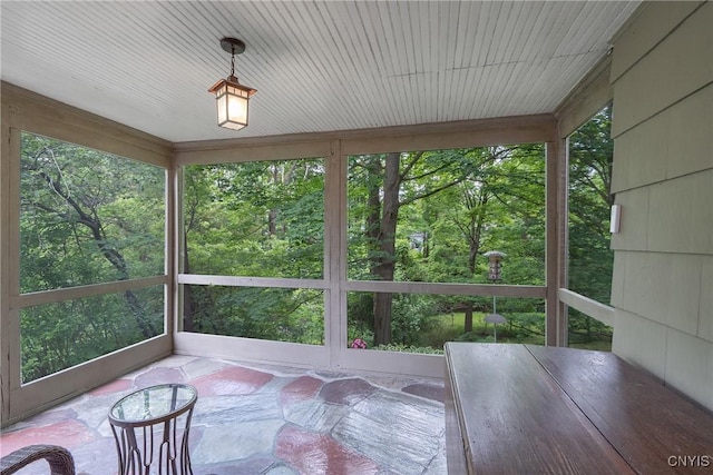 2 Morton Rd, Dewitt, NY 13214 - sunroom / solarium featuring stone floors and plenty of natural light