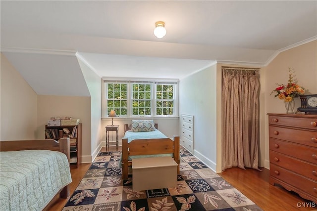 2 Morton Rd, Dewitt, NY 13214 - bedroom featuring wood finished floors and ornamental molding