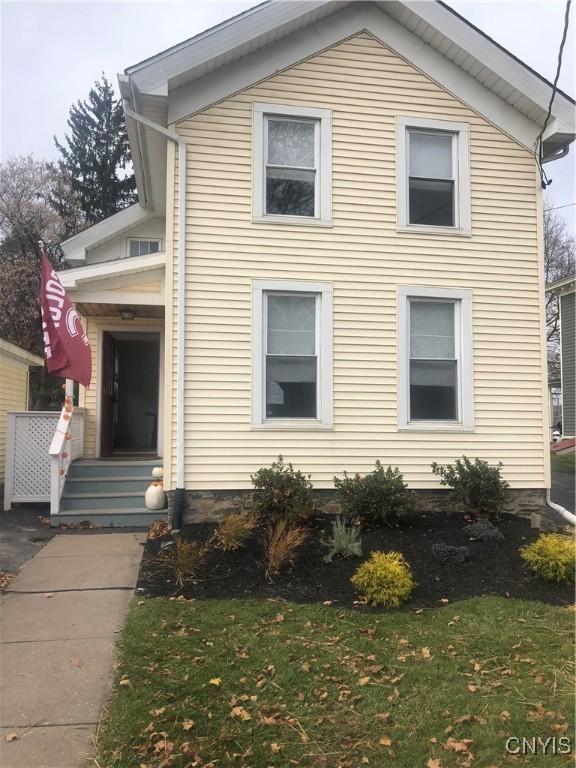10 Montgomery St, Hamilton, NY 13346 - view of front of house featuring a front lawn