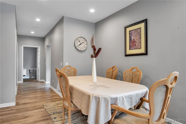 184 14th St, Buffalo, NY 14213 - dining room with light wood finished floors and recessed lighting
