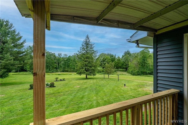 2540 Snyder Rd, Orangeville, NY 14167 - view of green lawn