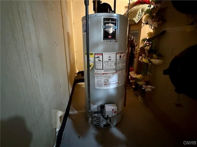 550 Sayles St, Oneida-Inside, NY 13421 - utility room with water heater