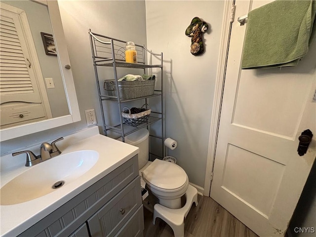 301 Loma Ave, Syracuse, NY 13208 - bathroom with vanity and wood finished floors