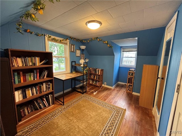 301 Loma Ave, Syracuse, NY 13208 - additional living space featuring wood-type flooring, healthy amount of natural light, and lofted ceiling