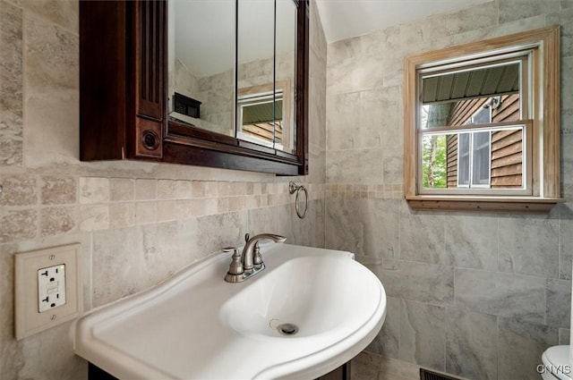 146 Mohawk Dr W, Webb, NY 13420 - half bathroom with tile walls
