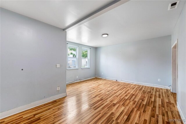 86 Deshler St, Buffalo, NY 14212 - spare room featuring light wood-type flooring