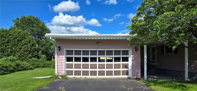 34 Crestview Dr W, Southport, NY 14871 - garage featuring driveway