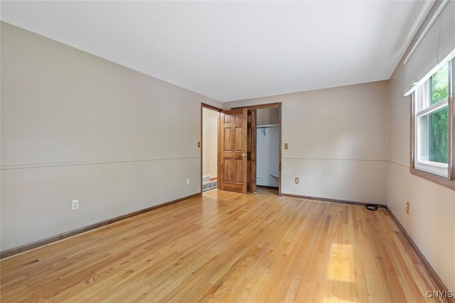 8013 Ginger Rd, Clay, NY 13090 - empty room with light wood-type flooring and baseboards
