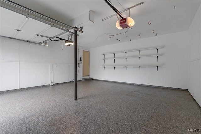 8013 Ginger Rd, Clay, NY 13090 - garage featuring a garage door opener