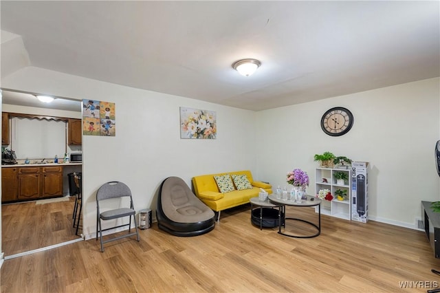 1004 19th St, Niagara Falls, NY 14301 - living room with light wood-style flooring and baseboards
