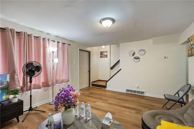 1004 19th St, Niagara Falls, NY 14301 - living room with wood finished floors and baseboards