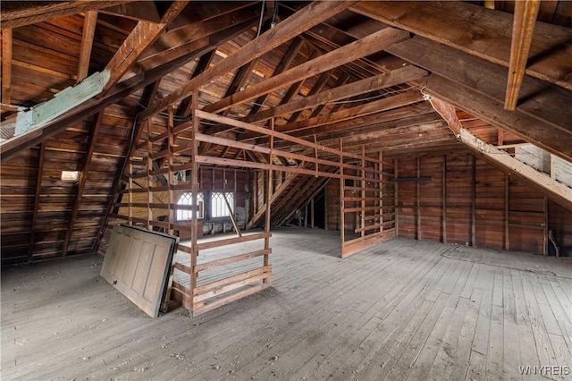 700 Pine Ave, Niagara Falls, NY 14301 - attic featuring an upstairs landing