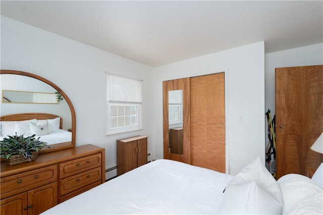 6 Meadowbrook Ter, North Dansville, NY 14437 - bedroom with a baseboard heating unit