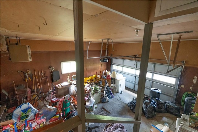 6 Meadowbrook Ter, North Dansville, NY 14437 - garage featuring a garage door opener