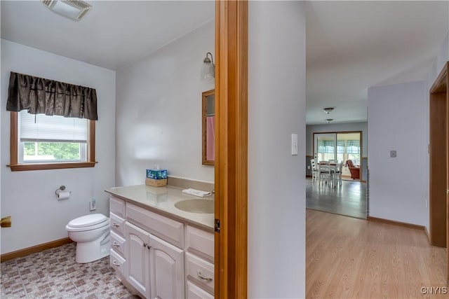 60 Van Buren St, Antwerp, NY 13608 - bathroom featuring vanity and wood finished floors