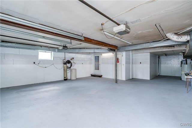 60 Van Buren St, Antwerp, NY 13608 - garage featuring a garage door opener