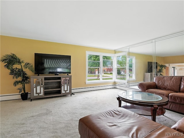 71 Saratoga Rd, Amherst, NY 14226 - carpeted living area with healthy amount of natural light