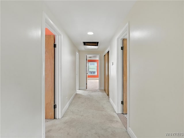 71 Saratoga Rd, Amherst, NY 14226 - hall featuring light carpet and baseboards