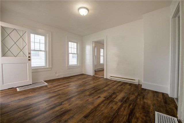 209 Lakeview Ave, Syracuse, NY 13204 - foyer with baseboard heating and wood finished floors