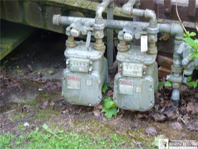 174 Bowen St, Jamestown, NY 14701 - detailed view of gas meter