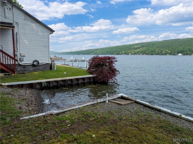 15794 W Lake Rd, Pulteney, NY 14874 - water view with a boat dock