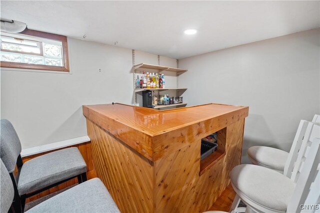 150 E Hawthorne Way, Sullivan, NY 13037 - indoor dry bar featuring baseboards and recessed lighting