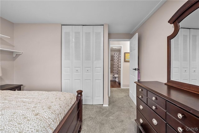 150 E Hawthorne Way, Sullivan, NY 13037 - bedroom featuring light carpet and a closet