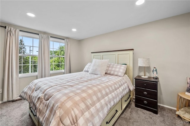 150 E Hawthorne Way, Sullivan, NY 13037 - bedroom with light colored carpet and recessed lighting