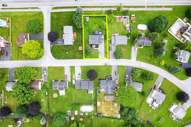 150 E Hawthorne Way, Sullivan, NY 13037 - aerial view of property's location featuring property boundaries highlighted