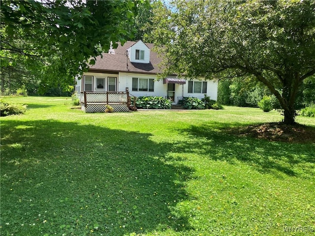 1300 Cain Rd, Porter, NY 14174 - cape cod-style house featuring a front lawn