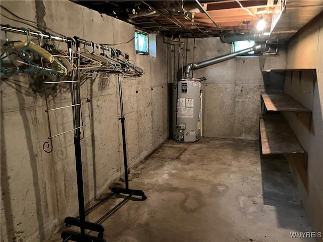 1300 Cain Rd, Porter, NY 14174 - basement featuring gas water heater