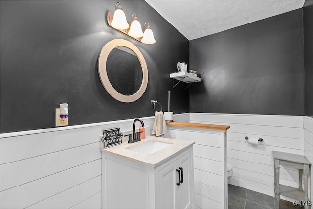 10327 Wolcott Hill Rd, Camden, NY 13316 - bathroom with vanity and tile patterned floors