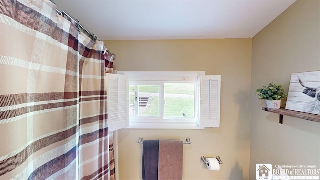 12483 Sawmill Run Rd, South Valley, NY 14738 - bathroom featuring curtained shower