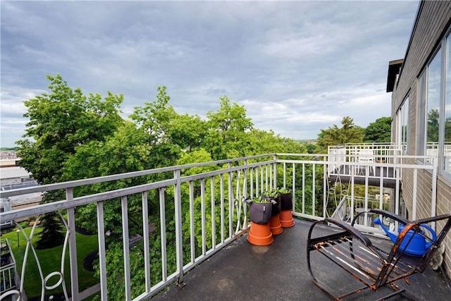 1400 E Ave Unit Un609, Rochester, NY 14610 - view of balcony