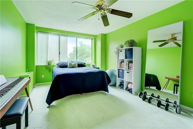1400 E Ave Unit Un609, Rochester, NY 14610 - carpeted bedroom with ceiling fan