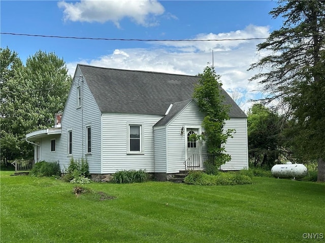 8362 Price Rd, Floyd, NY 13354 - view of front of property with a front lawn and a shingled roof