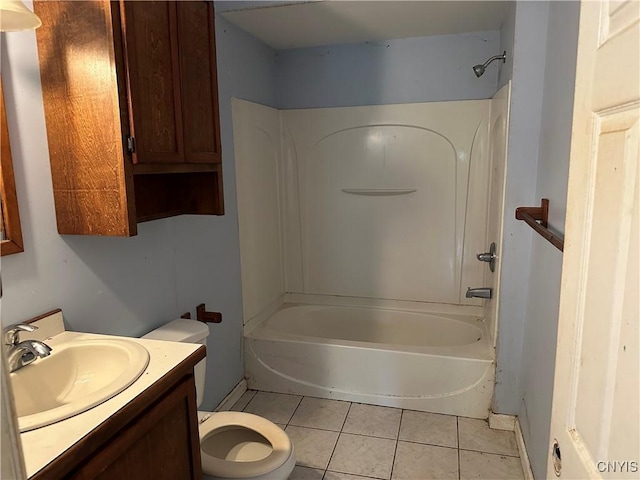 8362 Price Rd, Floyd, NY 13354 - full bath with tile patterned flooring, vanity, and shower / bath combination