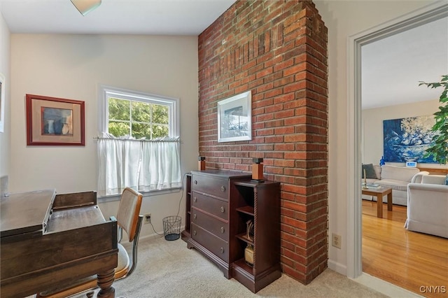 312 S Orchard Rd, Geddes, NY 13219 - office area with light colored carpet