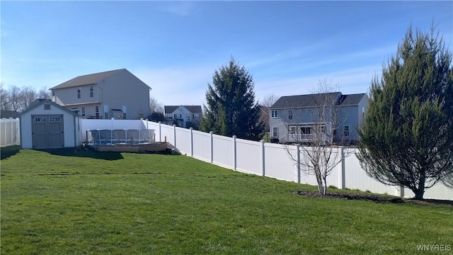 107 Naymik Dr, Sullivan, NY 13037 - fenced backyard with a shed