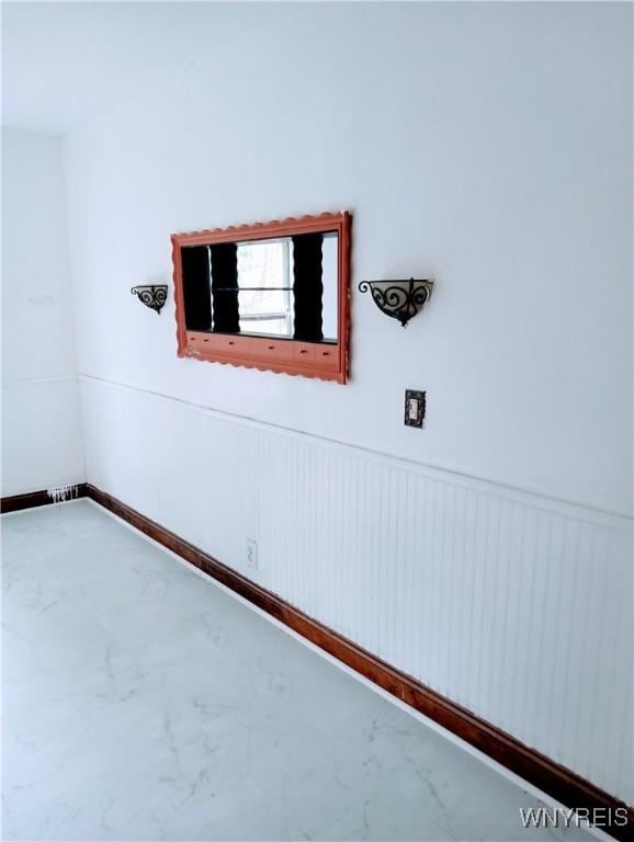 2436 Cleveland Ave, Niagara Falls, NY 14305 - unfurnished room featuring marble finish floors