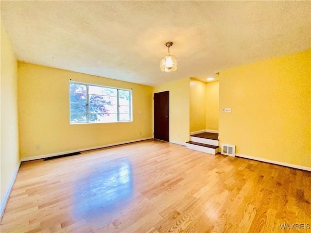 23 Bennett Village Ter, Buffalo, NY 14214 - empty room with light wood-style flooring and a textured ceiling