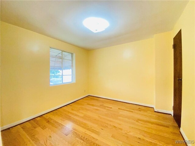 23 Bennett Village Ter, Buffalo, NY 14214 - spare room featuring light wood-style flooring and baseboards