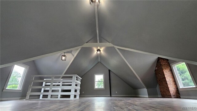 726 S Main St, Shelby, NY 14103 - bonus room with wood finished floors